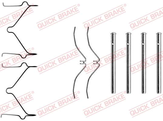 Accessory Kit, disc brake pad